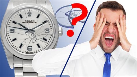 how to change a crystal on a replica rolex watch